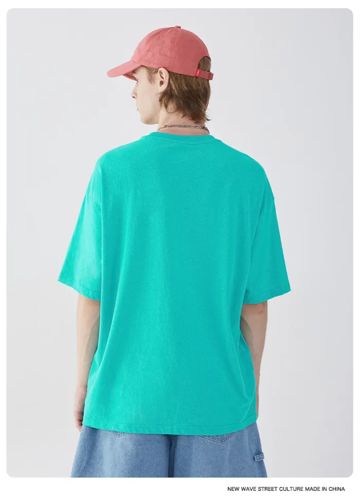 Summer Men Women Short Sleeve T-shirt Tee Pullover Tops Unisex Sweatshirt