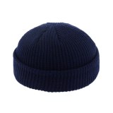 Men Women Beanie Hat Winter Wool Knitted Baggy Pull On Soft Caps