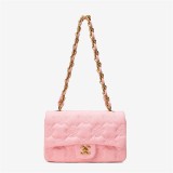 Women Crossbody Quilted Leather Shoulder Bag Tote Handbags Goods