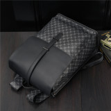 Men Women Backpack Leather Outdoor Sports School Bag Travel Laptop Bag