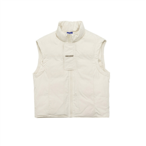 Women Men Down Vest Sleeveless Waistcoat Jacket Coat Winter Casual Parkas