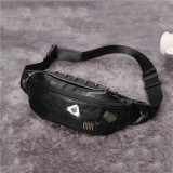 Men Bumbag Belt Bag Waist Pack Crossbody Bag Leather Shoulder Hip Chest Pouch Phone Purse