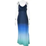 Sexy Backpack Hip Slim Fit Suspenders Long Dress