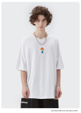 Summer Men Women Short Sleeve T-shirt Tee Pullover Tops Unisex Sweatshirt