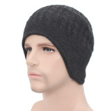 Men Women Beanie Hat Winter Wool Knitted Baggy Pull On Soft Caps