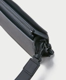 Men Messenger Shoulder Bag Leather Black Cloth Crossbody Sling Handbags Business Houlder Bag