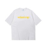 Summer Men Women Short Sleeve T-shirt Tee Pullover Tops Unisex Sweatshirt scrawl t-shirts