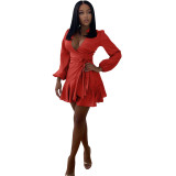 Sexy Waistband Driving Light Cooked Dress