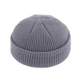 Men Women Beanie Hat Winter Wool Knitted Baggy Pull On Soft Caps