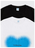Summer Men Women Short Sleeve T-shirt Tee Pullover Tops Unisex Sweatshirt