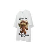 Summer Men Women Short Sleeve T-shirt Tee Pullover Tops Unisex Sweatshirt