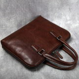 Men Messenger Shoulder Bag Leather Crossbody Sling Handbags Houlder Bag