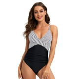 Women One-piece Swimsuit Swimwear Set Bikini Sport Bra Beach Thong Bathing Suit Underwear