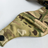 Unisex Sponge Dustproof PM2.5 Pollution Half Face Mouth Mask Wide Straps