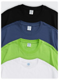 Summer Men Women Short Sleeve T-shirt Tee Pullover Tops Unisex Sweatshirt scrawl t-shirts