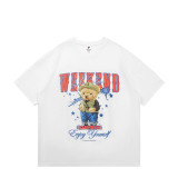 Summer Men Women Short Sleeve T-shirt Tee Pullover Tops Unisex Sweatshirt