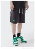 Men Boys Shorts Streetwear Bottoms Half Pants Sports Outfit Sweatsuit Trunks Women
