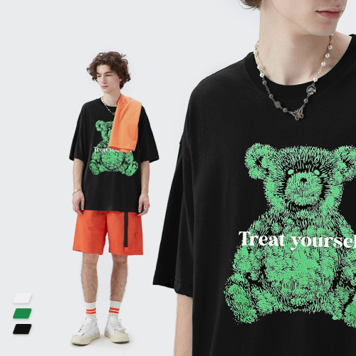 Summer Men Women Short Sleeve T-shirt Tee Pullover Tops Unisex Sweatshirt