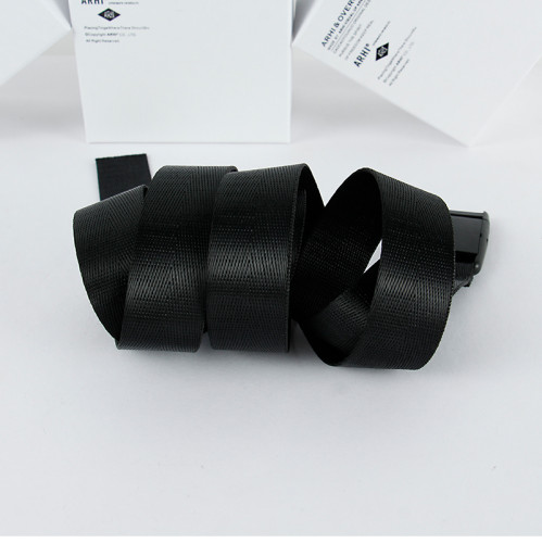 Women Men Belt 3.5cm PVC Buckle Belt Unisex Waistband Waist Strap