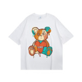 Summer Men Women Short Sleeve T-shirt Tee Pullover Tops Unisex Sweatshirt