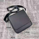 Men Messenger Shoulder Bag Leather Crossbody Sling Handbags Business Houlder Bag