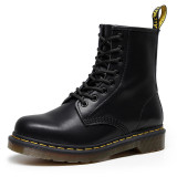 Women Boots Platform Chelsea Chunky Tread Sole Combat Martin Mid-calf Boots 35-40