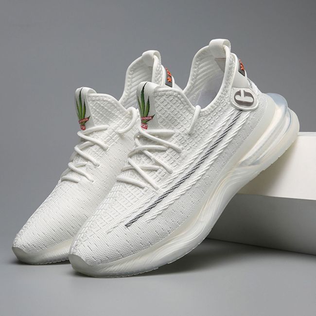 Men Women Sneakers Low-top Reflective Runner Slip On Trainers Athletic Shoes Unisex