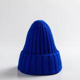 Men Women Beanie Hat Winter Wool Knitted Baggy Pull On Soft Caps