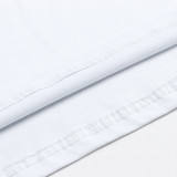 Summer Men Women Short Sleeve T-shirt Tee Pullover Tops Unisex Sweatshirt