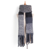 Women Men Scarf Wool Cashmere Scarves Shawl Blanket Wrap Knit