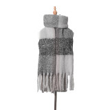 Women Men Scarf Wool Cashmere Scarves Shawl Blanket Wrap Knit