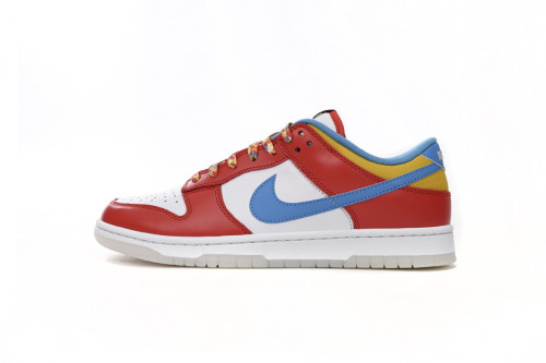Best Quality Nike Dunk Low White, red And Blue