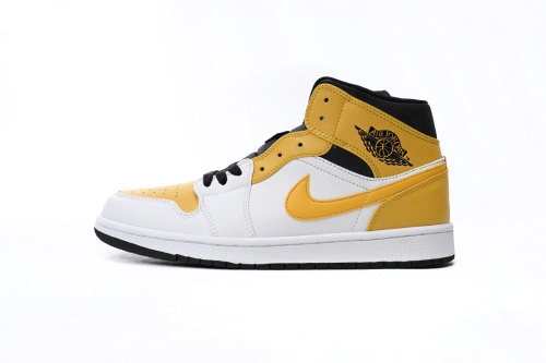 Pandabuy Air Jordan 1 Mid University Gold