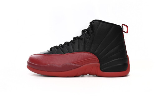 Best Quality Air Jordan 12 “Flu Game” Black Red