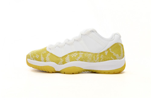 Best Quality Air Jordan 11 Low WMNS “Yellow Snakeskin”