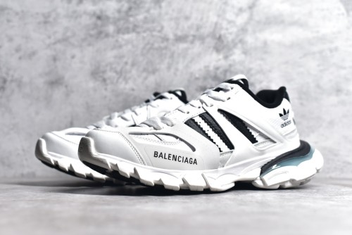 Adidas x Balenciaga巴黎世家 Track 聯名款 黑白