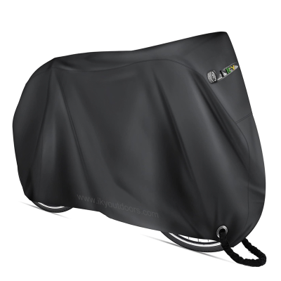 IKY 210D Oxford Fabric Bike Accessories Waterproof Bike Cover Heavy Duty Bike Rain Cover Waterproof
