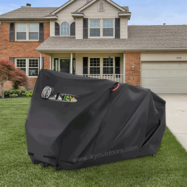 IKY Bicycle Bike Cover Waterproof High Quality 3 Bikes Bike Cover Dust Proof For 3 Bikes Mountain Cycling