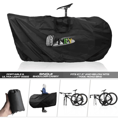 IKY Heavy Duty Ripstop Oxford Waterproof Bike Cover For Mountain Bike Waterproof Cover in Transportation