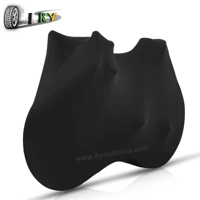IKY Indoor Bike Cover Velvet Stretch Elastic Dust Proof Covers For Bikes