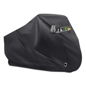IKY Waterproof Bike Cover Heavy Duty Oxford For Covers Rays Bikecover With Lock Hole