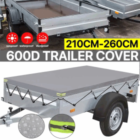 IKY Dustproof 600D Oxford Fabric WIth PVC Coating 150-260 CM Pop-up Camper Cover for Trailer RV
