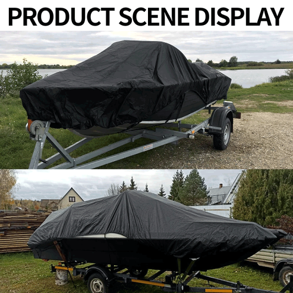 IKY Hot Selling Sun Protection Waterproof Breathable Yacht Boat Cover 11- 22FT Boat Accessories