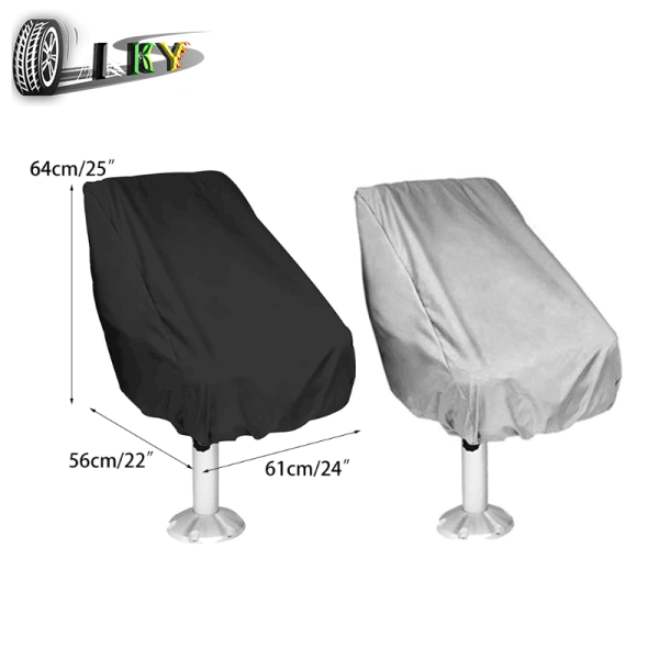 IKY Waterproof Outdoor Foldable Boat Seat Cover Boat Chair Sleeve Protective Cover