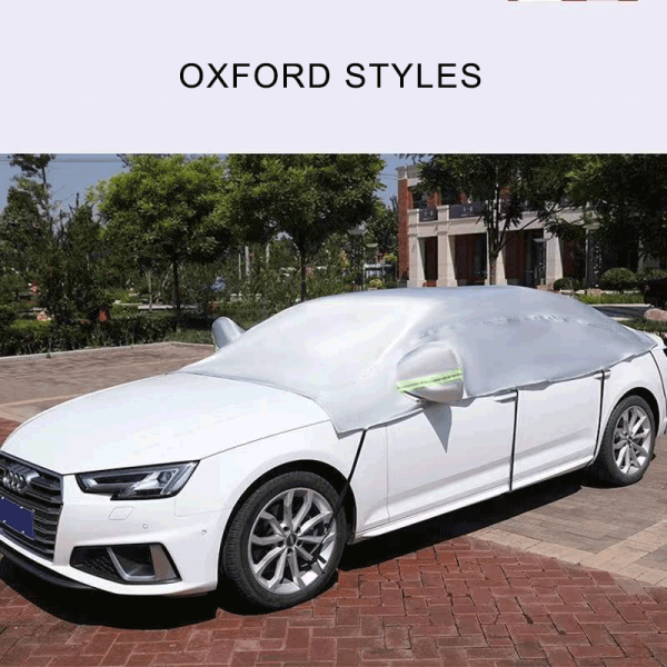 IKY Anti-freeze  Anti-snow Frost Rainproof Sunscreen Car Snow Shield Front Windshield Cover Half Car Cover