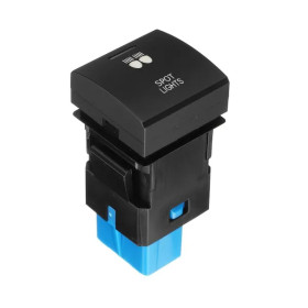 IKY 12V DC 3A Dash Push Button Switch LED Light For Toyota Prado 150 Hiace Camry Corolla Altis Land Cruiser Prado 150 Series RAV4 Hiace