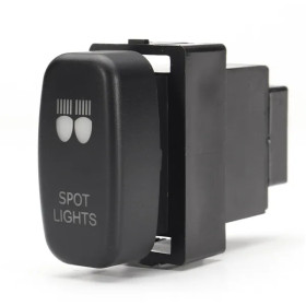 IKY Dual LedLight Spot Lights On-off Spst Push Button Switch 12V 3A  For Mitsubishi For Triton Pajero