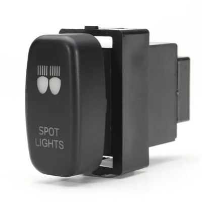 IKY Dual LedLight Spot Lights On-off Spst Push Button Switch 12V 3A  For Mitsubishi For Triton Pajero
