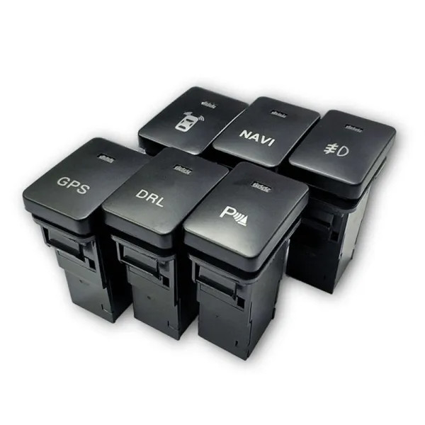 IKY 33X22MM OEM Style Led Light Push Button Switch For Toyota Landcruiser, Prado, Hilux, RAV4, Camry, Corolla