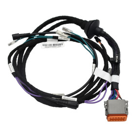 IKY amplifier wire harness custom audio system wiring assembly with waterproof plug for rgb lights